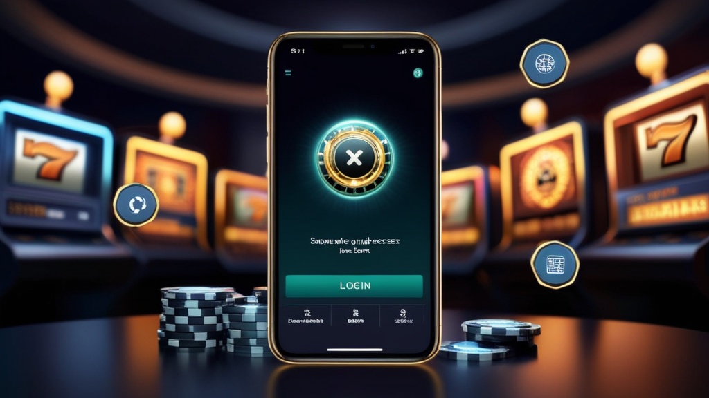 Startschermicoon en snelle toegang voor een casino-app op mobiel